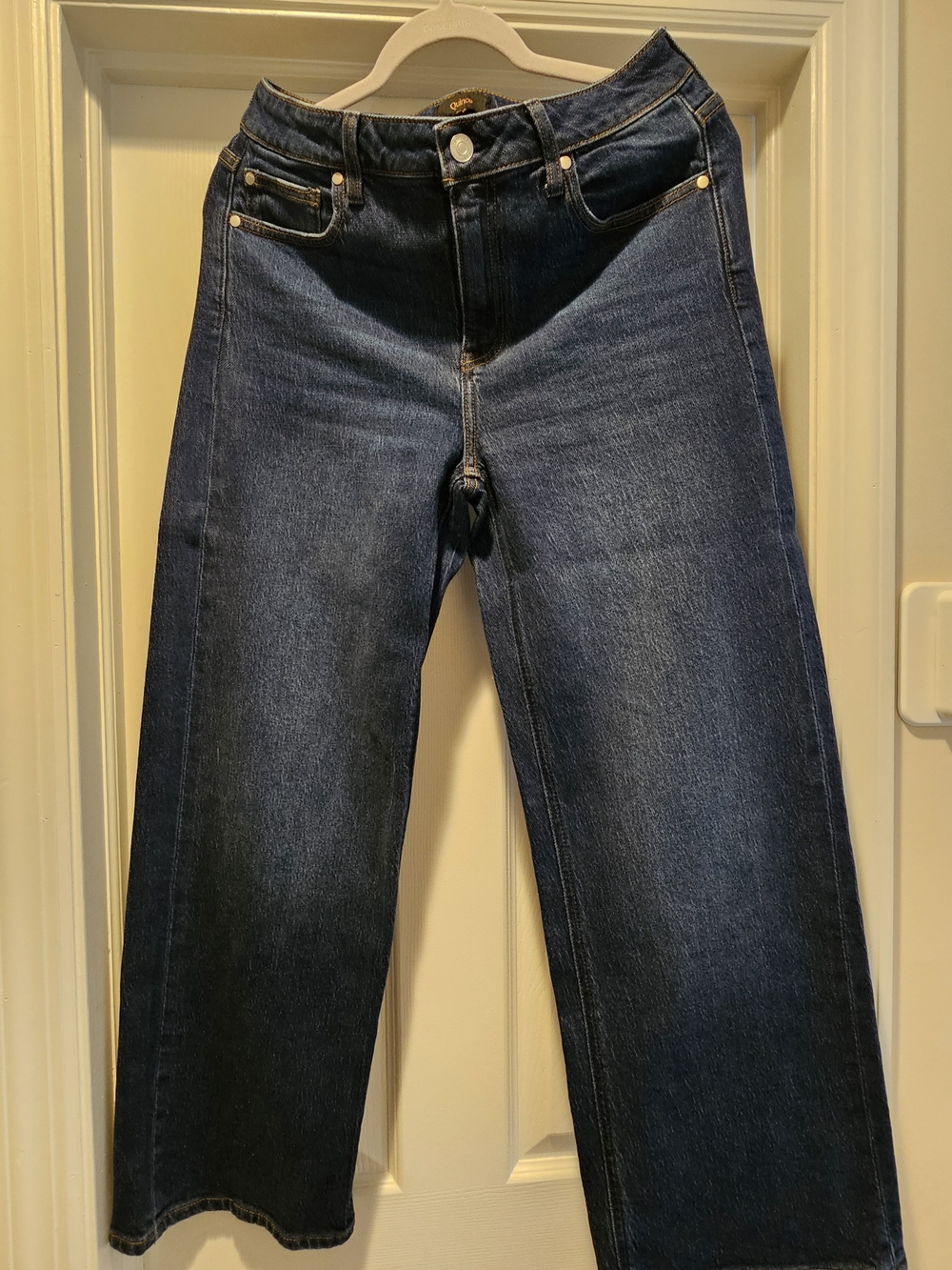 Bella Stretch Relaxed Straight Jeans-Stormy Blur